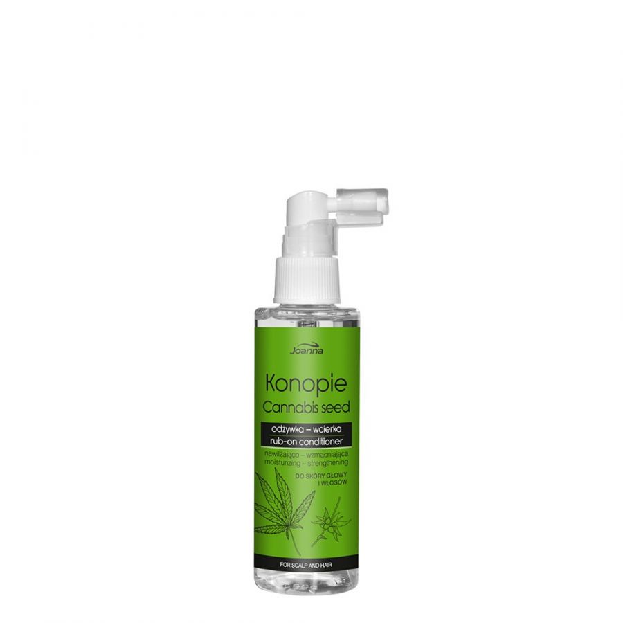 JOANNA Konopie Odżywka wcierka nawilżająco – wzmacniająca 100ml - Moisturizing & strengthening hair conditioner for scalp