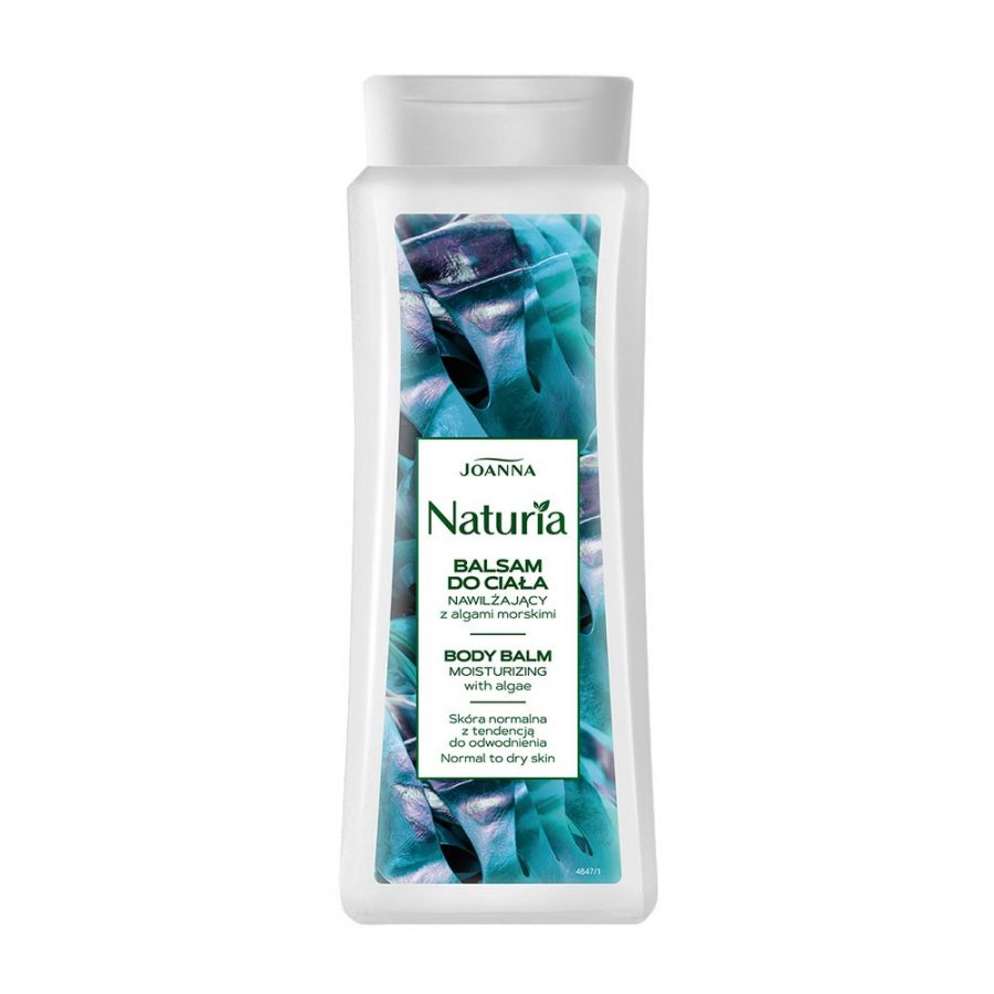 JOANNA Naturia Body Balsam do ciala Nawilzajacy z algami morskimi 500ml - Moisturizing body lotion with algae