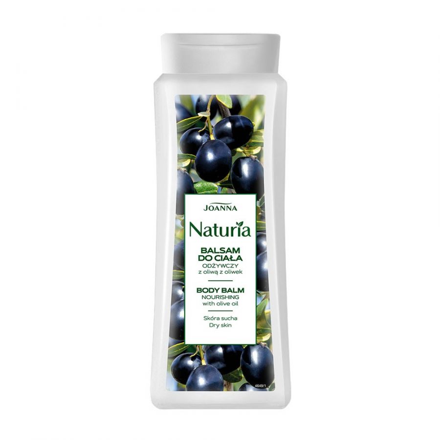 JOANNA Naturia Body Balsam do ciala Odzywczy z Oliwa z oliwek 500ml - Nourishing body lotion with Olive oil