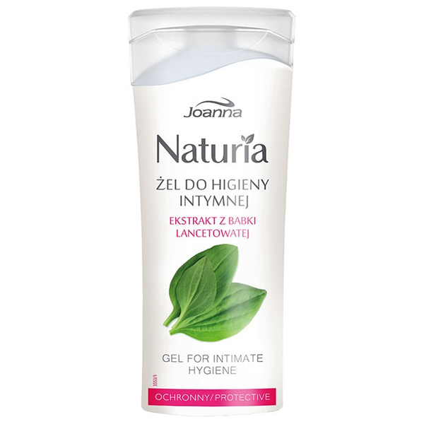 JOANNA Naturia Body Zel do higieny intymnej Babka lancetowata Ochronny 100ml - Protective gel for intimate hygiene