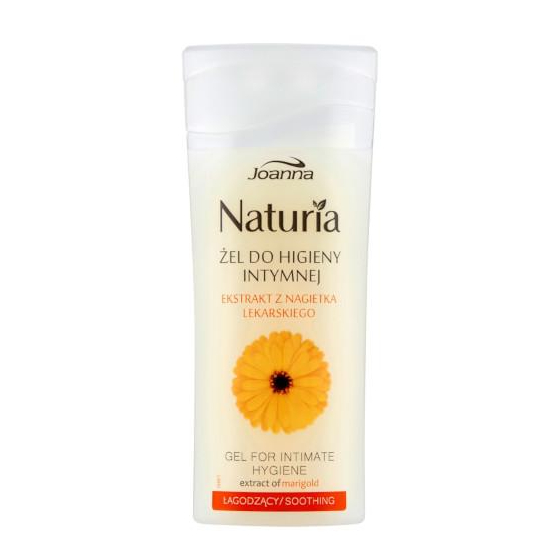 JOANNA Naturia Body Zel do higieny intymnej Nagietek lekarski Lagodzacy 100ml - Soothing gel for intimate hygiene