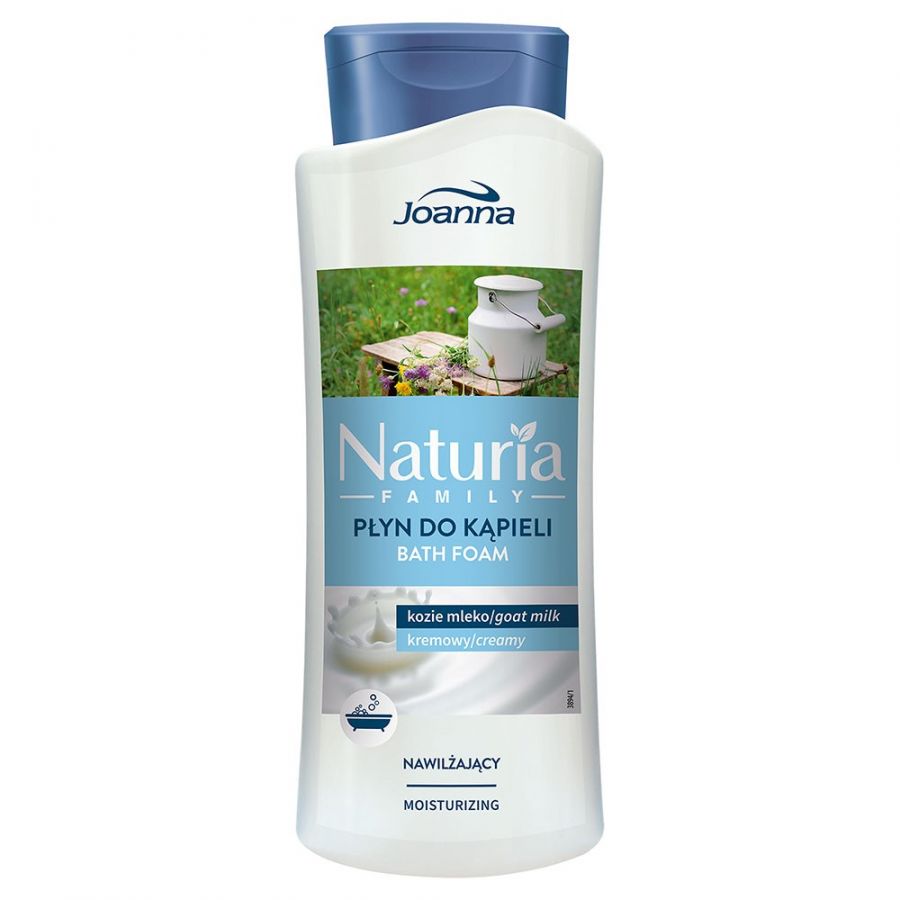 JOANNA Naturia Family Plyn do kapieli Kozie Mleko 750ml - Bubble bath Goat's Milk