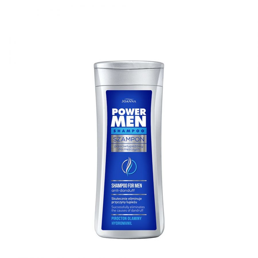 JOANNA Power Men Szampon przeciwlupiezowy 200ml - Shampoo for men anti-dandruff