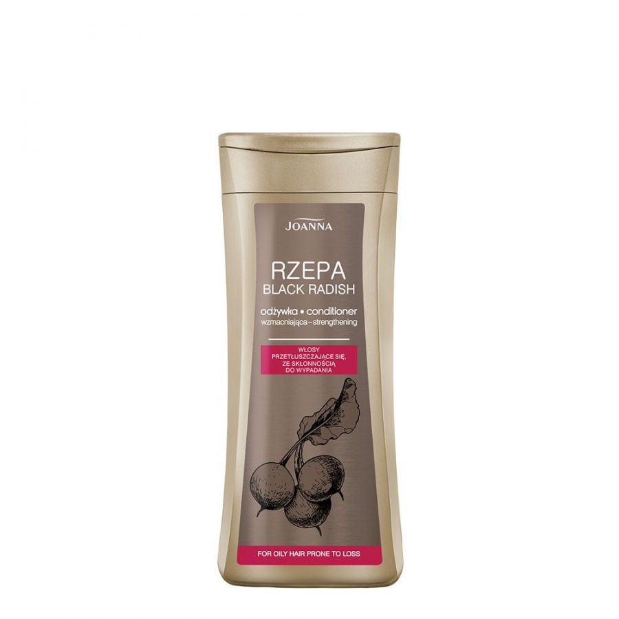 JOANNA Rzepa Odzywka wzmacniajaca Wlosy przetluszczajace sie ze sklonnoscia do wypadania 200ml - Strengthening hair conditioner for oily hair prone to loss