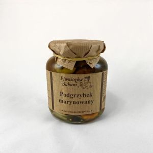PIWNICZKA BABUNI Podgrzybek marynowany 360g - Marinated bay bolete