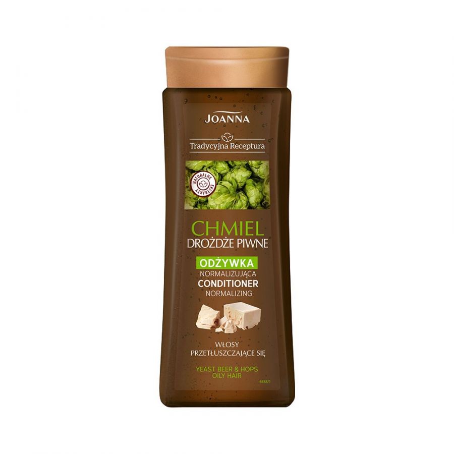 JOANNA Tradycyjne Receptury Odzywka normalizujaca Drozdze piwne i chmiel 300g - Normalizing hair conditioner