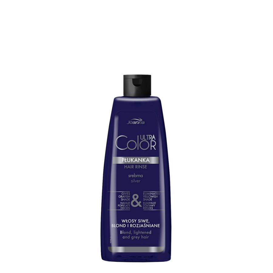 JOANNA Ultra Color Plukanka do wlosow srebrna 130ml - Silver hair rinse