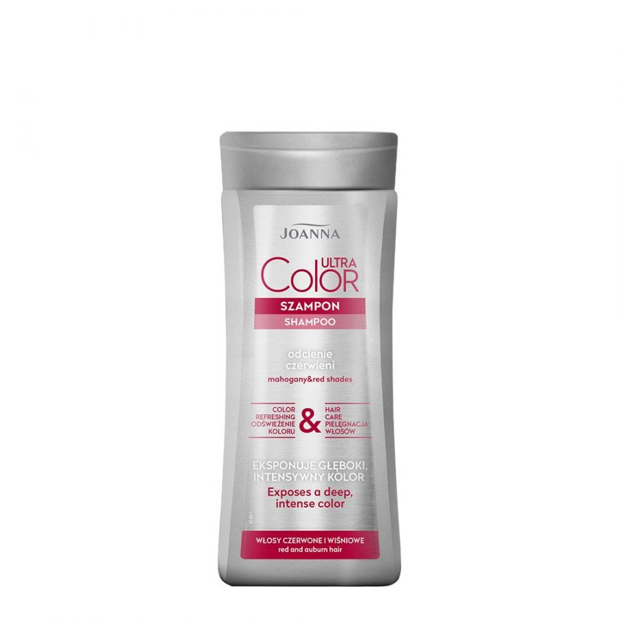 JOANNA Ultra Color Szampon odcienie czerwieni 200ml - Shampoo for red hair