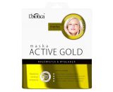 LBIOTICA MASECZKI NA TKANINIE Maska Hydrozelowa Active Gold 25g Piknik Express - Online Polish Online Grocery Shop