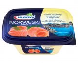 MLEKPOL Serek Norweski topiony z lososiem i koperkiem 150g Piknik Express - Online Polish Online Grocery Shop