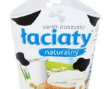 MLEKPOL Serek puszysty Laciaty naturalny 150g Piknik Express - Online Polish Online Grocery Shop