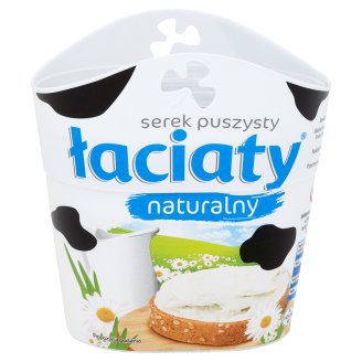 MLEKPOL Serek puszysty Laciaty naturalny 150g - Cream cheese spread