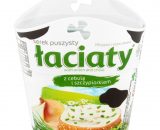 MLEKPOL Serek puszysty Laciaty z cebula i szczypiorkiem 150g Piknik Express - Online Polish Online Grocery Shop