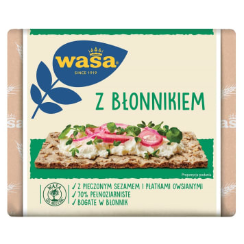WASA Pieczywo chrupkie z blonnikiem 230g - Flatbread crispbread with fiber