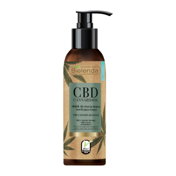 BIELENDA Olejek do mycia twarzy twarzy nawilzajaco-kojacy Cera sucha, wrazliwa 140ml - Face cleansing oil Dry and sensitive skin