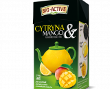 BIG ACTIVE Herbata czarna z cytryna i mango 20 torebek 40g Piknik Express - Online Polish Online Grocery Shop