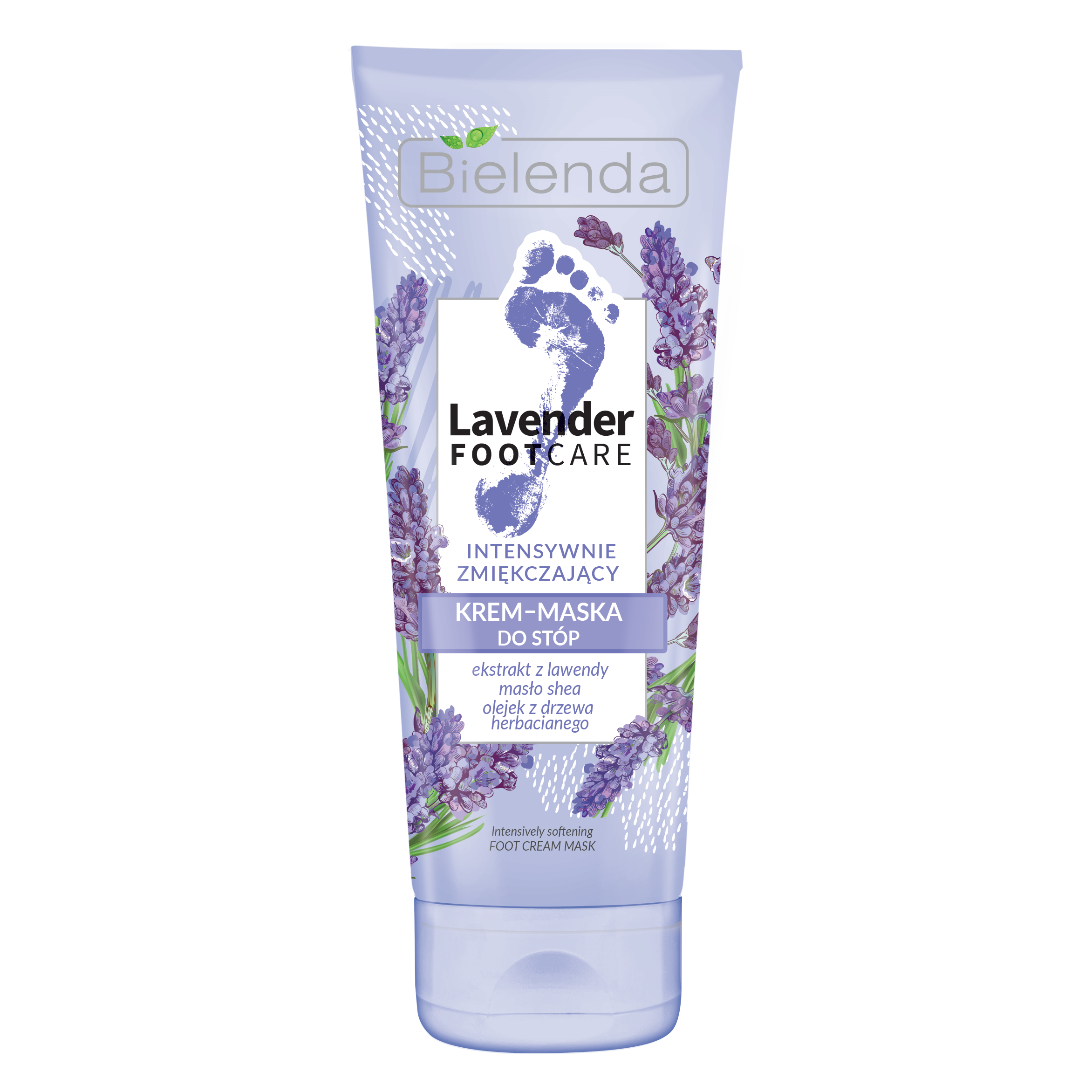 BIELENDA Lavender Foot Care Krem do stop / maska zmiekczajaca Silne zrogowacenia 100ml - Foot mask - cream for cracked heels