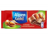 ALPEN GOLD Czekolada mleczna orzechowa z orzechami laskowymi 90g Piknik Express - Online Polish Online Grocery Shop
