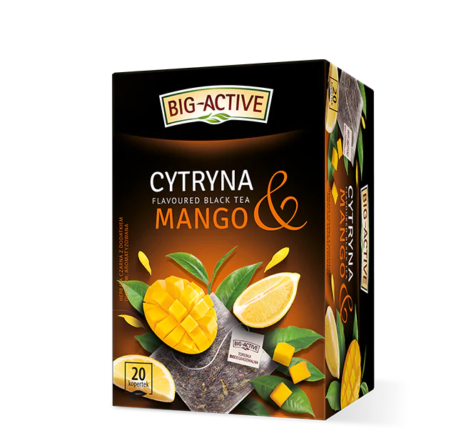 Herbata czarna Cytryna & Mango 20tb