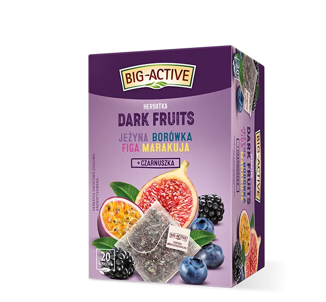 Herbatka Dark Fruits jeżyna, borówka, figa i marakuja 20tb
