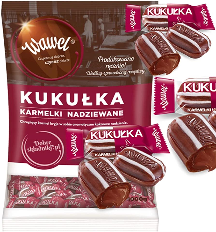 Cukierki Kukułka karmelki Wawel 1000 g