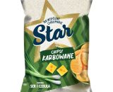 star chipsy karbowane o smaku ser i cebula 130 g Piknik Express - Online Polish Online Grocery Shop
