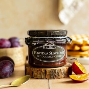 Krokus powidla sliwkowe bez cukru 235g / Plum jam without sugar