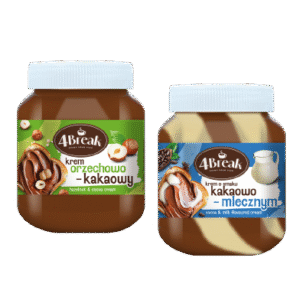 4 Break krem kakaowo-mleczny 350g / Cocoa spread