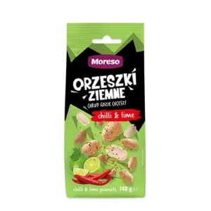 Moreso orzeszki ziemne chili & lime 140g / Chili & lime peanuts