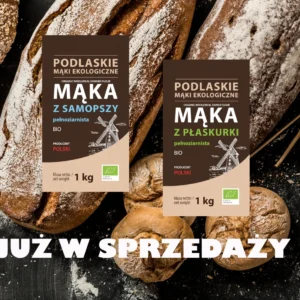 Biolife maka z samopszy pelnoziarnista organiczna 1kg / organic wholemeal einkorn flour
