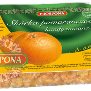 Prospona kandyzowana skorka pomaranczowa 100g / Candied orange peel