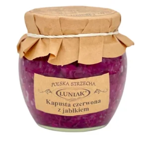 Luniak Kapusta czerwona z jablkiem 480g / Red cabbage with apple