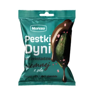 Moreso pestki dyni w czekoladzie ciemnej 70g - Pumpkin seeds in dark chocolate
