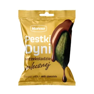 Moreso pestki dyni w czekoladzie ciemnej 70g - Pumpkin seeds in milk chocolate