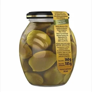 Helcom oliwki zielone drylowane 395ml - Green pitted olives